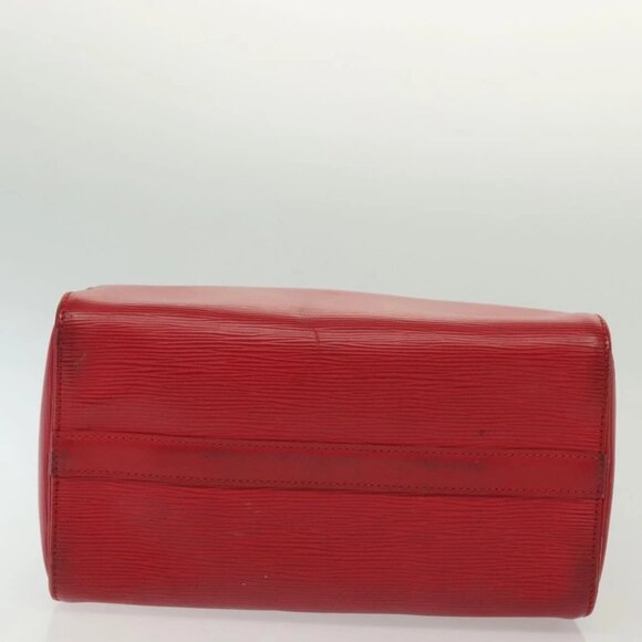 LOUIS VUITTON Epi Speedy 25 Hand Bag Castilian Red - Picture 11 of 16